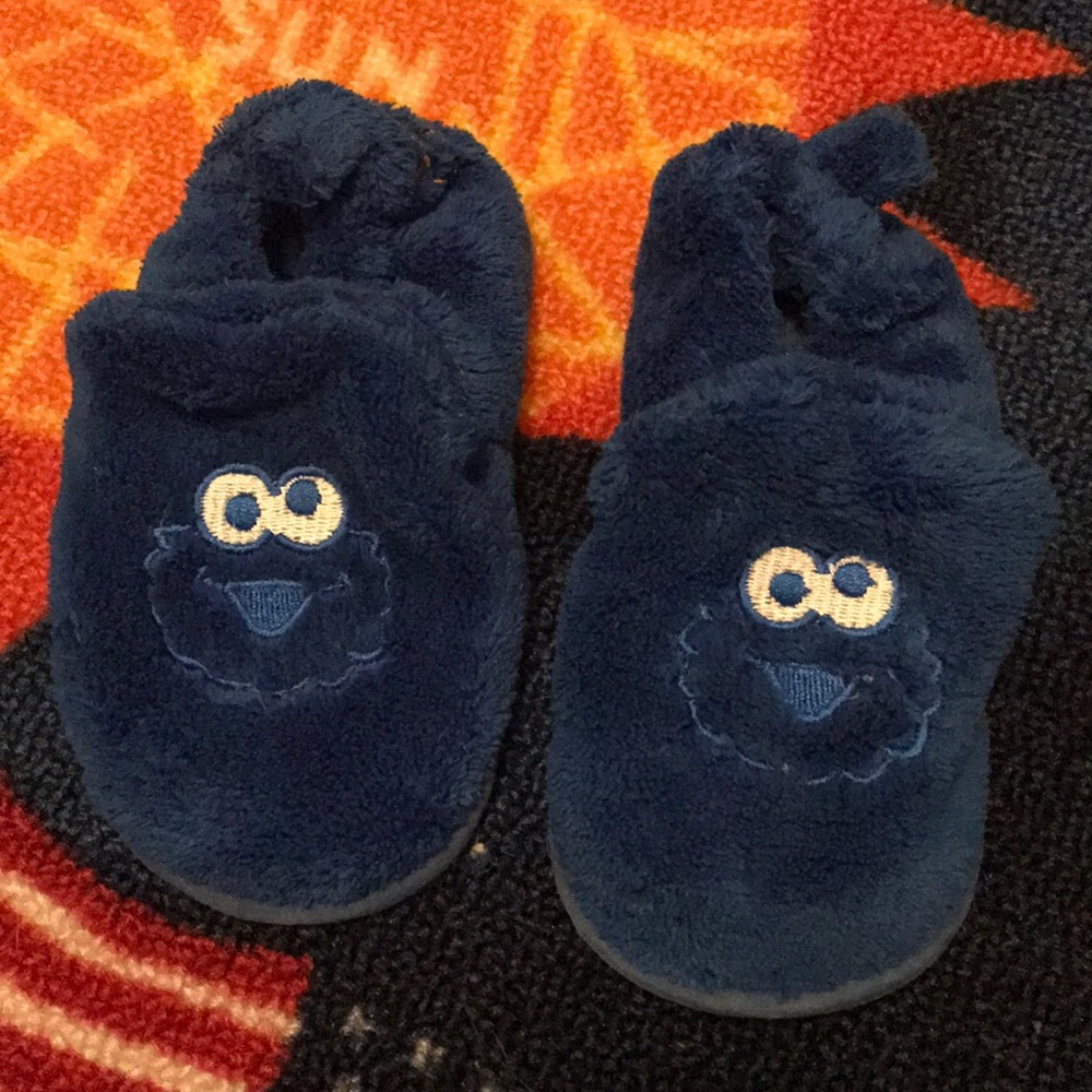 Sesame Street Cookie Monster house shoes (unisex)